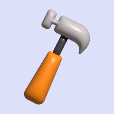 Işık Arkaplan ile 3B İnşaat Aracı Varlığı