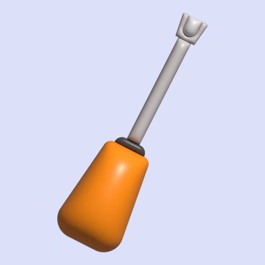 Işık Arkaplan ile 3B İnşaat Aracı Varlığı