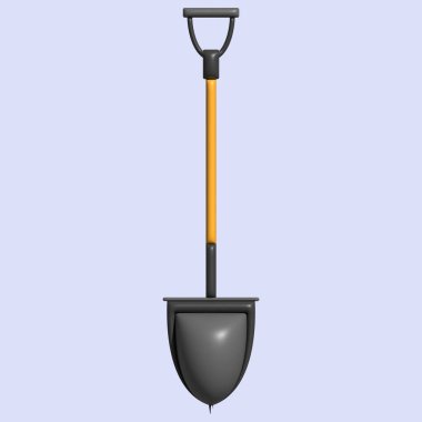 Işık Arkaplan ile 3B İnşaat Aracı Varlığı