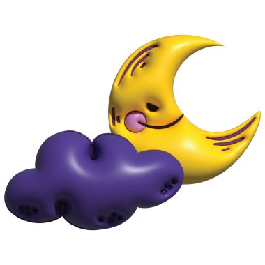 3 Boyutlu Cadılar Bayramı element paketi tasarımı