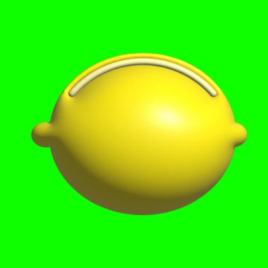 Yeşil ekran arkaplanlı Peynir Günü 3D