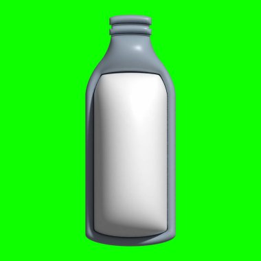 Yeşil ekran arkaplanlı Peynir Günü 3D