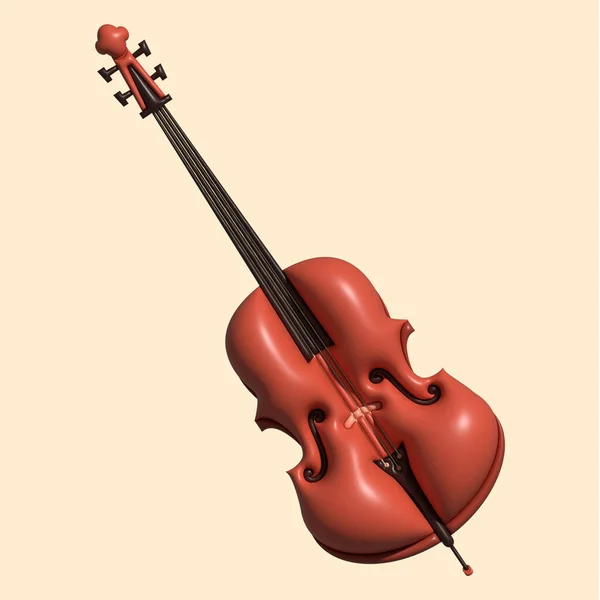 3D Music Instrument Assets with Light Background