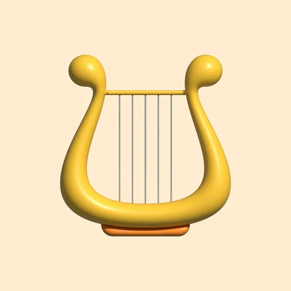 Music Instrument Assets Light Background — Stock Photo, Image