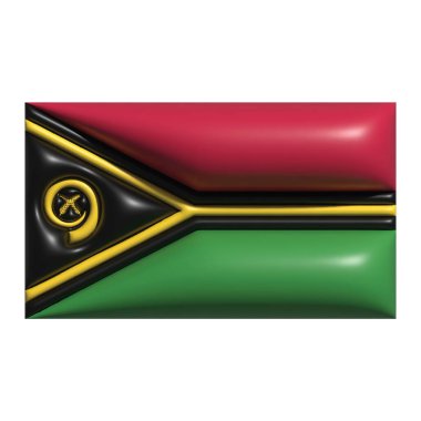 3B Dünya Bayrağı element tasarımı