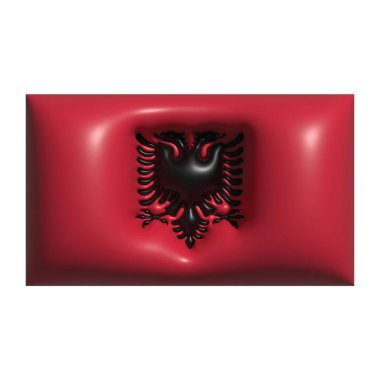 3B Dünya Bayrağı element tasarımı