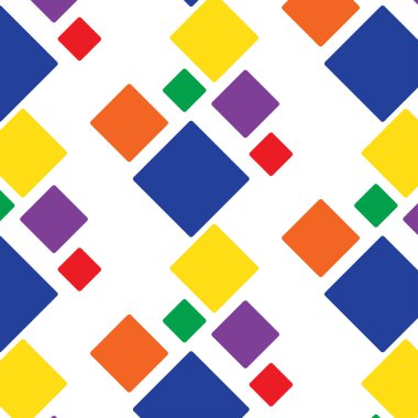 Polkadot Renkli Desenli Kusursuz Arkaplan Tasarımı