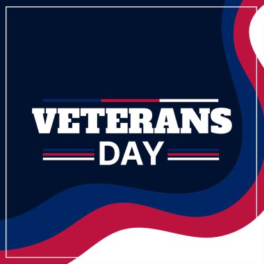 Vektör Veteranlar Günü Arkaplan Tasarımı