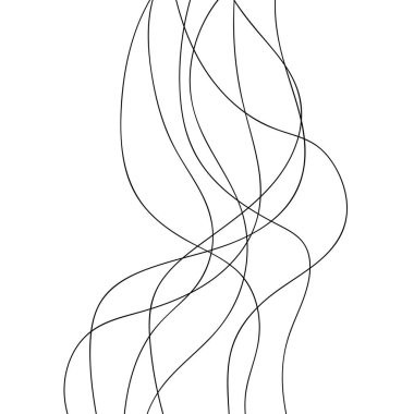 Vektör Çizgisi Kara Paket Tasarımı