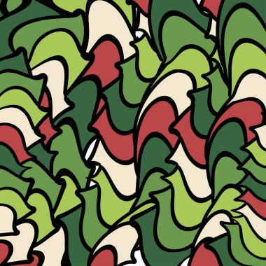 Vektör Mutlu Noeller Soyut Arkaplan Düz Tasarımı