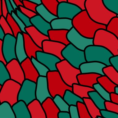 Vektör Mutlu Noeller Soyut Arkaplan Düz Tasarımı