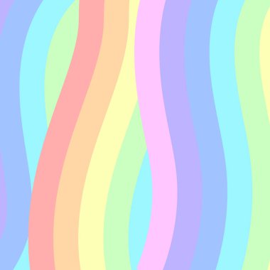 Vector Rainbow Love Pride Soyut Arkaplan