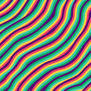 Vector Rainbow Love Pride Soyut Arkaplan