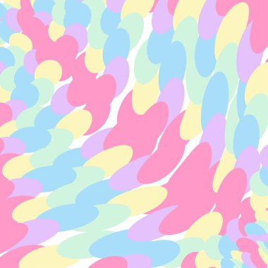 Vector Rainbow Love Pride Soyut Arkaplan