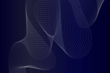 soyut Gelecek Modern Dalga Arkaplanı