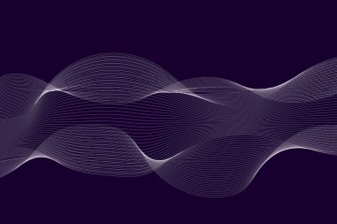 soyut Gelecek Modern Dalga Arkaplanı