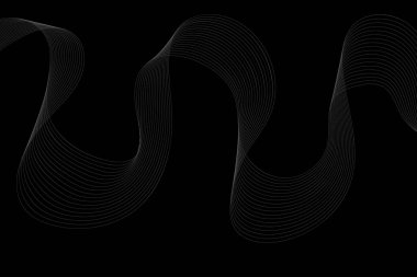 Soyut Modern Dalga Arka Plan