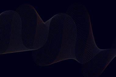 Soyut Modern Dalga Arka Plan