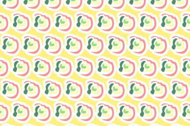 Vektör Merhaba Bahar Kusursuz Desenli Arkaplan