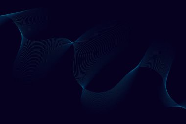 Soyut Gelecek Modern Dalga Arkaplan Tasarımı