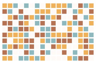 Grafik Kaynak Tasarımı için Vektör Meydanı Vintage Renkleri Özeti