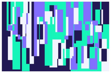 Grafik Kaynak Tasarımı için Vektör Meydanı Neon Renkleri Özeti