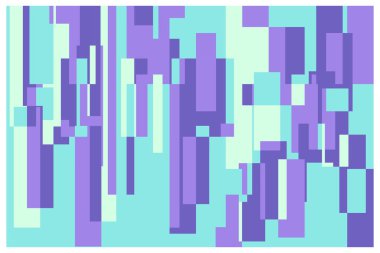 Grafik Kaynak Tasarımı için Vektör Meydanı Neon Renkleri Özeti