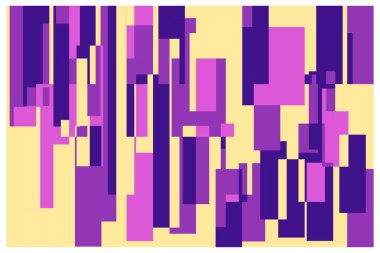 Grafik Kaynak Tasarımı için Vektör Meydanı Neon Renkleri Özeti