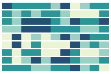 Grafik Kaynak Tasarımı için Teal Renkleri ile Soyut Vektör Arkaplanı