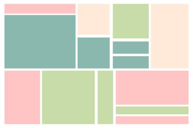 Grafik Kaynak Tasarımı için Teal Renkleri ile Soyut Vektör Arkaplanı
