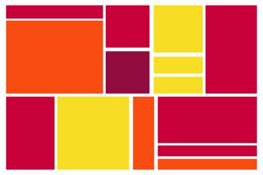 Grafik Kaynak Tasarımı için Kırmızı Renklerle Soyut Vektör Arkaplanı