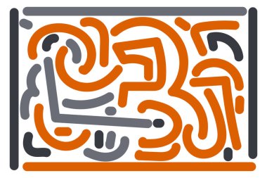 Grafik kaynağınız için soyut arkaplan manzarası