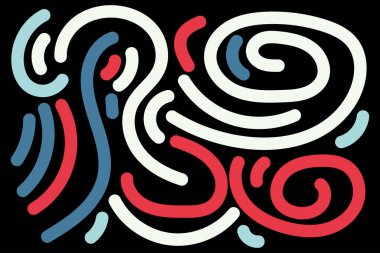 Grafik kaynağınız için soyut arkaplan manzarası