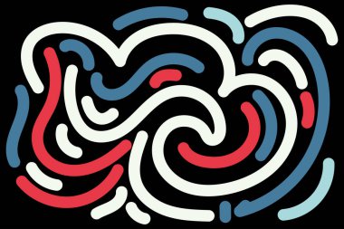 Grafik kaynağınız için soyut arkaplan manzarası