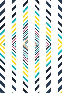 İş şablonunuz için renkli Potrait Hattı arkaplanı