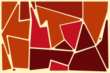 Düz Tasarım Şekli Soyut Arkaplan