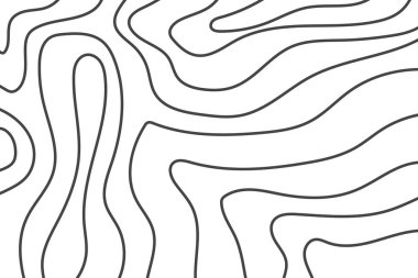 Çizgi Sanatı Siyah Arkaplan Tasarımı