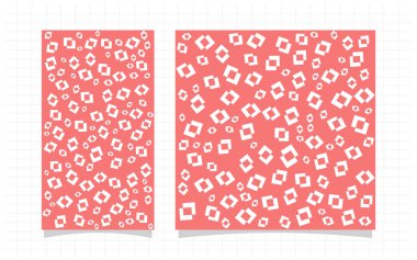 Sosyal Medya Duvar Kağıdı için Noel Rengi Memphis şablonu soyut arkaplan