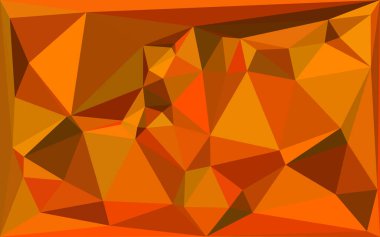 Grafik kaynağınız için Parlak Gerçekçi çokgen arkaplan