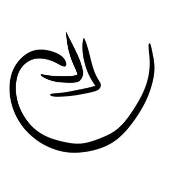 Ok çizgisi çizimi el çizimi tarzıyla