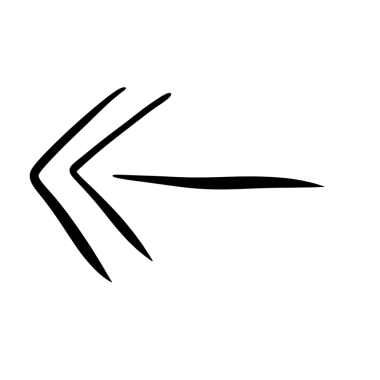 Ok çizgisi çizimi el çizimi tarzıyla