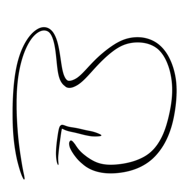 Ok çizgisi çizimi el çizimi tarzıyla