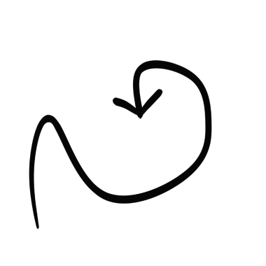 El çizimi ok çizgisi şekli