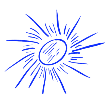 El çizimi havai fişek şekli