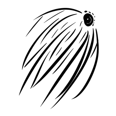 El çizimi havai fişek şekli