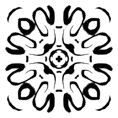 el çizimi dairesel desen geleneksel motif ve antik doğu süslemeleri