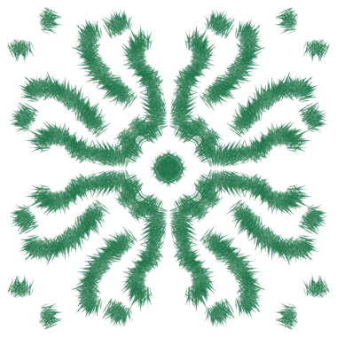 El çizimi dairesel noel teması