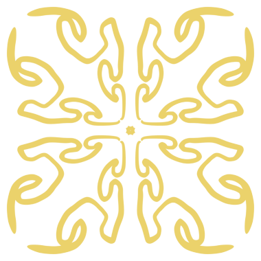 el çizimi dairesel desen geleneksel Çin Yeni Yılı motifi