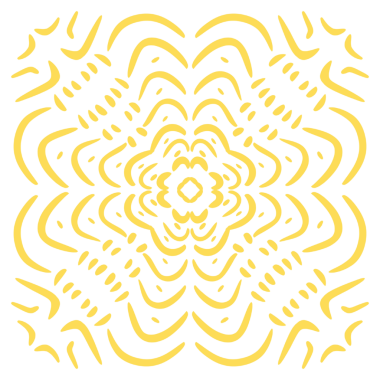 el çizimi dairesel desen geleneksel Çin Yeni Yılı motifi