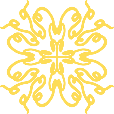 el çizimi dairesel desen geleneksel Çin Yeni Yılı motifi